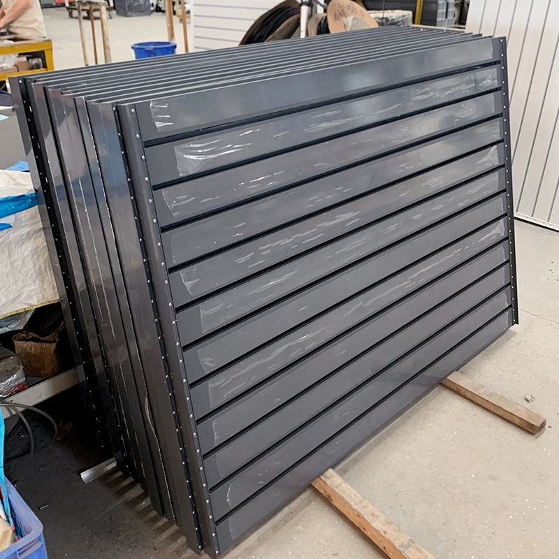 Новая китайская вилла внутренний двор алюминиевый забор