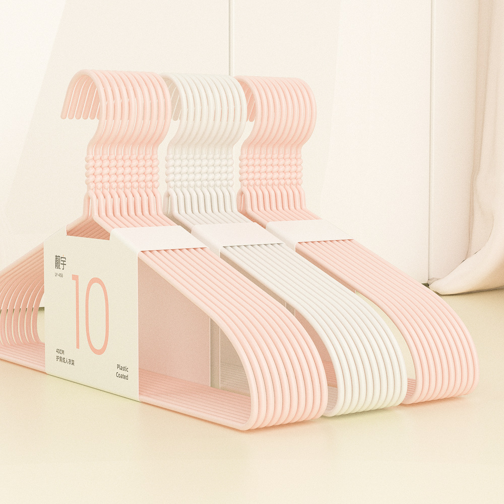 Seamless Hanger Adult Bold Drying Rack Home Student Dormitory Anti-Shoulder Corner Drying Clothes Support Children's Clothes Hanger