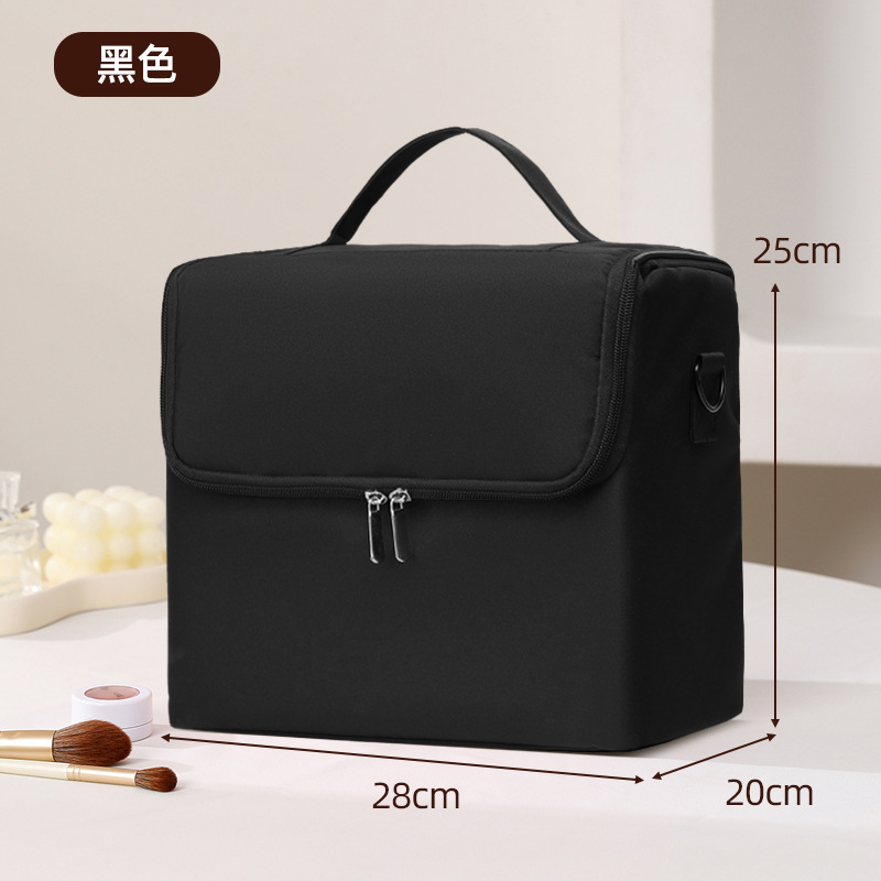 Nueva bolsa de manicura multicapa de gran capacidad a la moda, bolsa de maquillaje para artista de maquillaje, bolso de mano, caja de herramientas grande para maquillaje de tatuaje