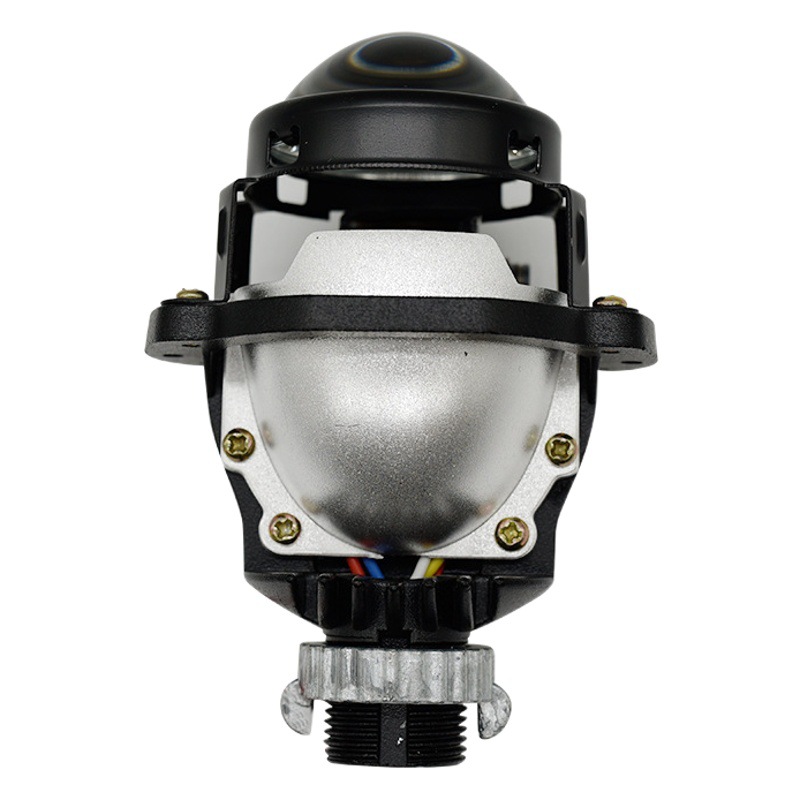 Faros LED para automóviles, motocicletas modificadas con lentes bifocales de 1,8 pulgadas, vehículos eléctricos, universales superbrillantes, lejanos y cercanos h4h7