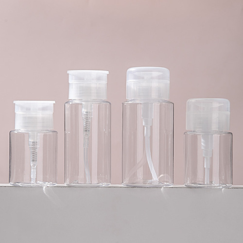 Travel portable refillable pressurized skincare dispenser empty bottle cosmetic tool makeup remover water makeup bottle