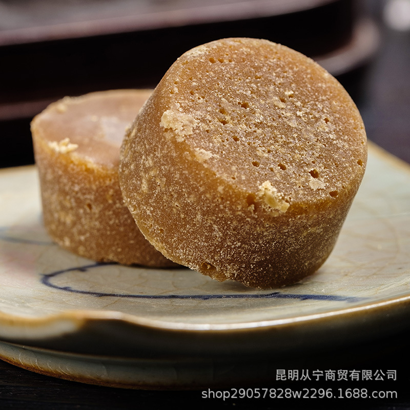 Yunnan Qiaojia Small Bowl Brown Sugar Pure Sugarcane Juice Individually Wrapped Jar 368g specifications