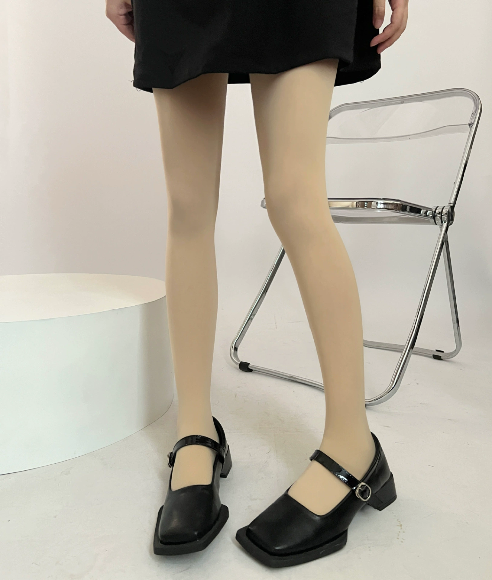 Velvet swan, base tights, universal socks