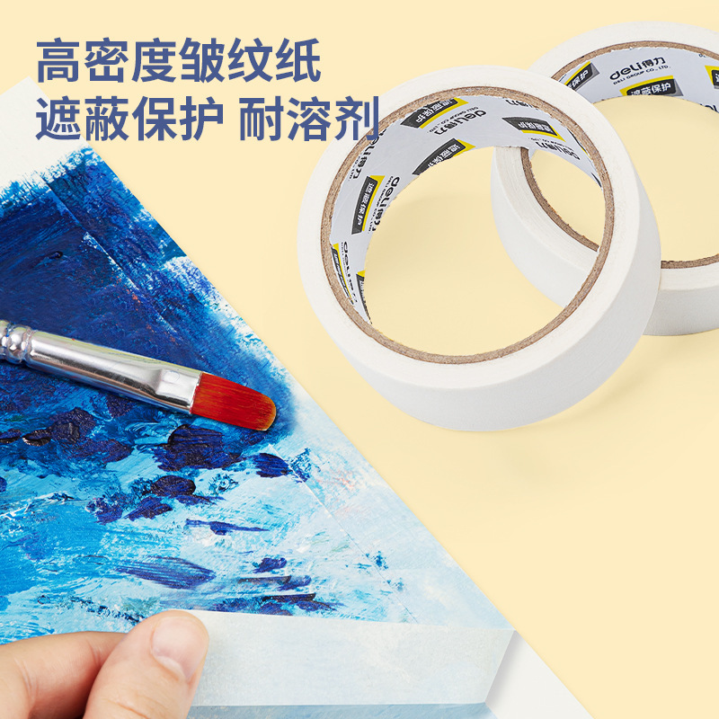 Малярная лента Deli Meiwen 2см x 27.4м