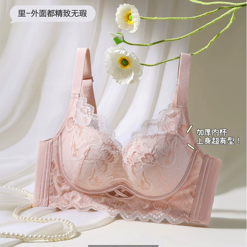 Lace underwear, push up bra, sexy wireless bra, bra top