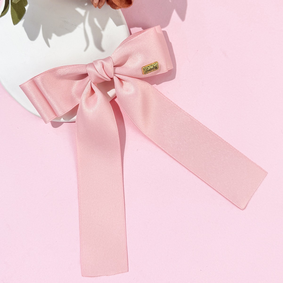 Princess, Sweet Style Princess Sweet Women's Bow Knot Ribbon Hair Clip