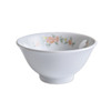 Japan imported lace peony ceramic dessert bowl, rice bowl, rice bowl trumpet steamed egg bowl home dishes set