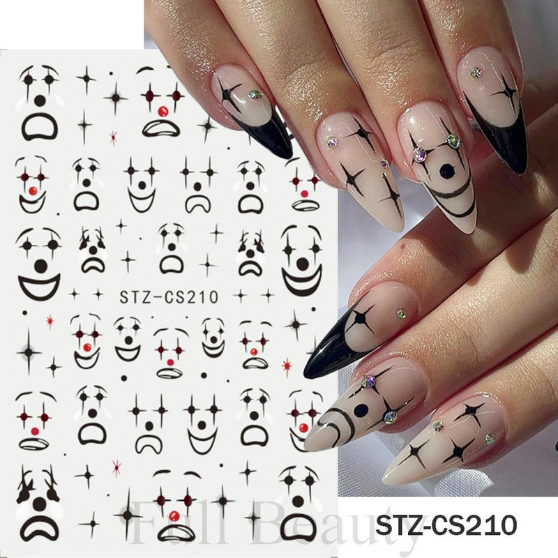 国境を越えた新しいネイルシールins水彩ぼかしレトロなバラのバックシール卸売りnail|undefined