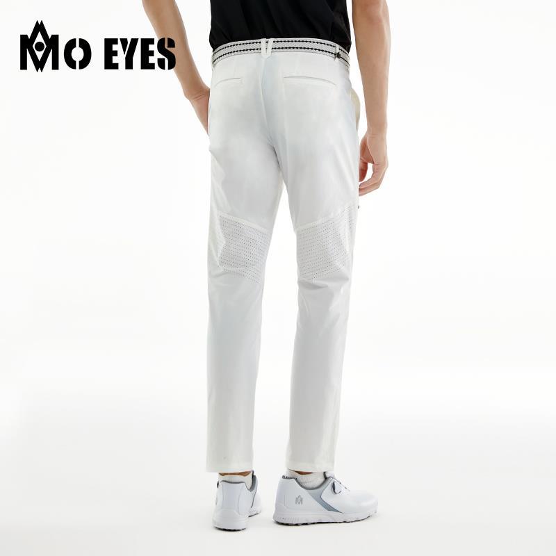 Quần golf nam dài mùa hè Moeyes – chất liệu thấm hút nhanh khô, thoáng khí — M23KUZ004-màu trắng, M23KUZ004-màu xám, M23KUZ004-Đen, M23KUZ004-màu xanh hải quân