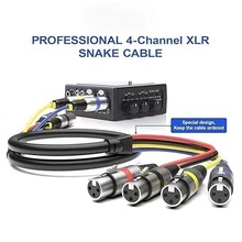 �o�����ҳ־����õ�Snake���|��4ɫXLR����ĸ���Snake