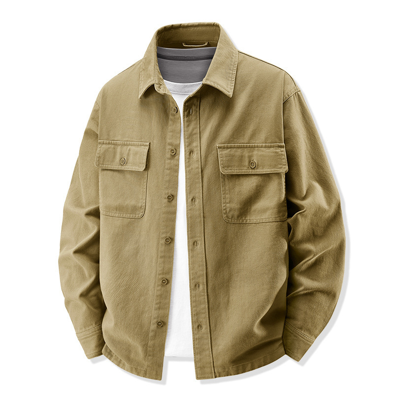 Washable Long Shirt for Men, Pure Cotton, Loose Fit, Sweat-Absorbent, Casual, Summer and Autumn, High-End Workwear, Stain-Resistant, Wear-Resistant, Thin Shirt Washable Long Shirt for Men, Pure Cotton, Loose Fit, Sweat-Absorbent, Casual, Summer and Autumn, High-End Workwear, Stain-Resistant, Wear-Resistant, Thin Shirt