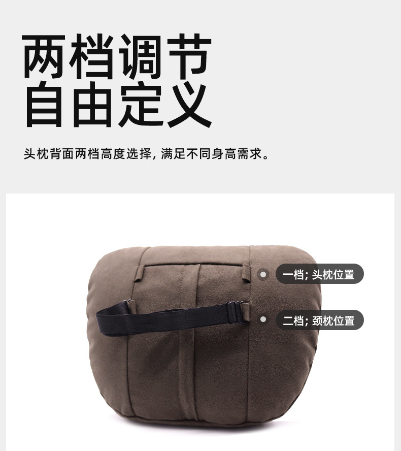 Car Headrest and Lumbar Support for Driver's Seat, Universal Car Cushion, Lumbar Pillow, Neck Pillow