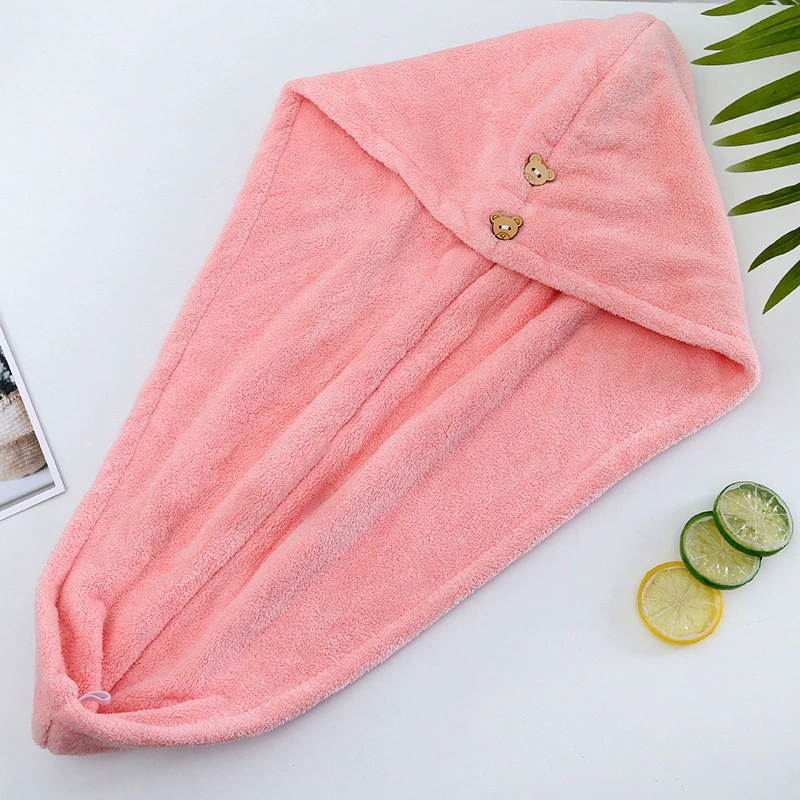 Hair towel, quick dry cute shower cap, scarf, increased thickness, water absorbent, (Physicals)