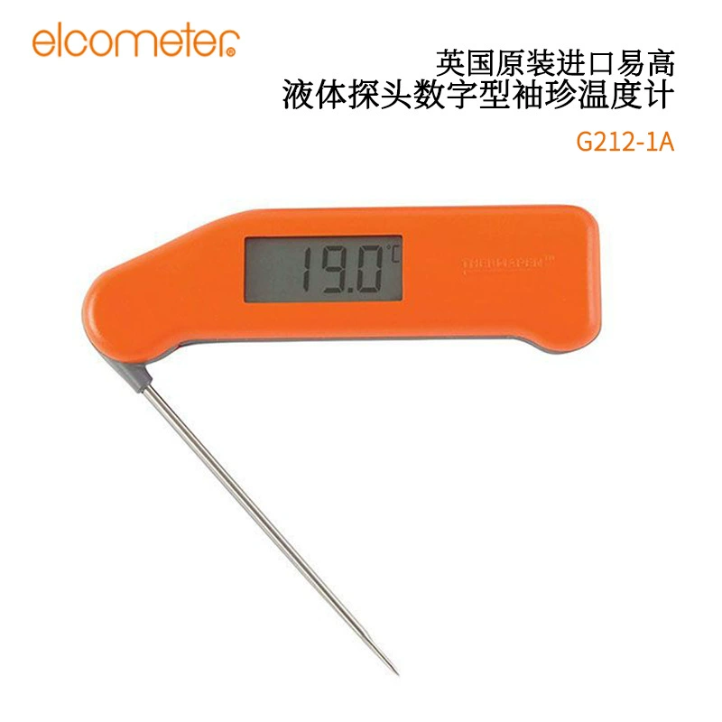 Британский оригинальный импортный датчик температуры поверхности ELCOMETER, цифровой карманный термометр G212-2A