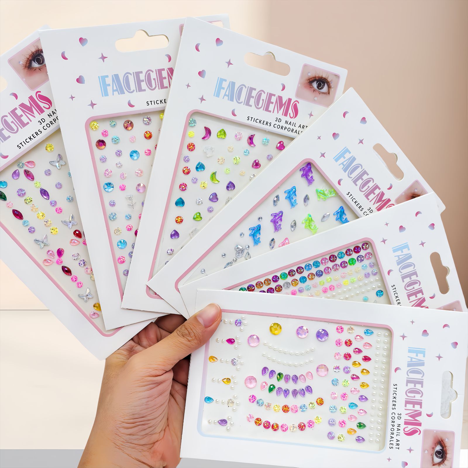 彩色手拿着主图