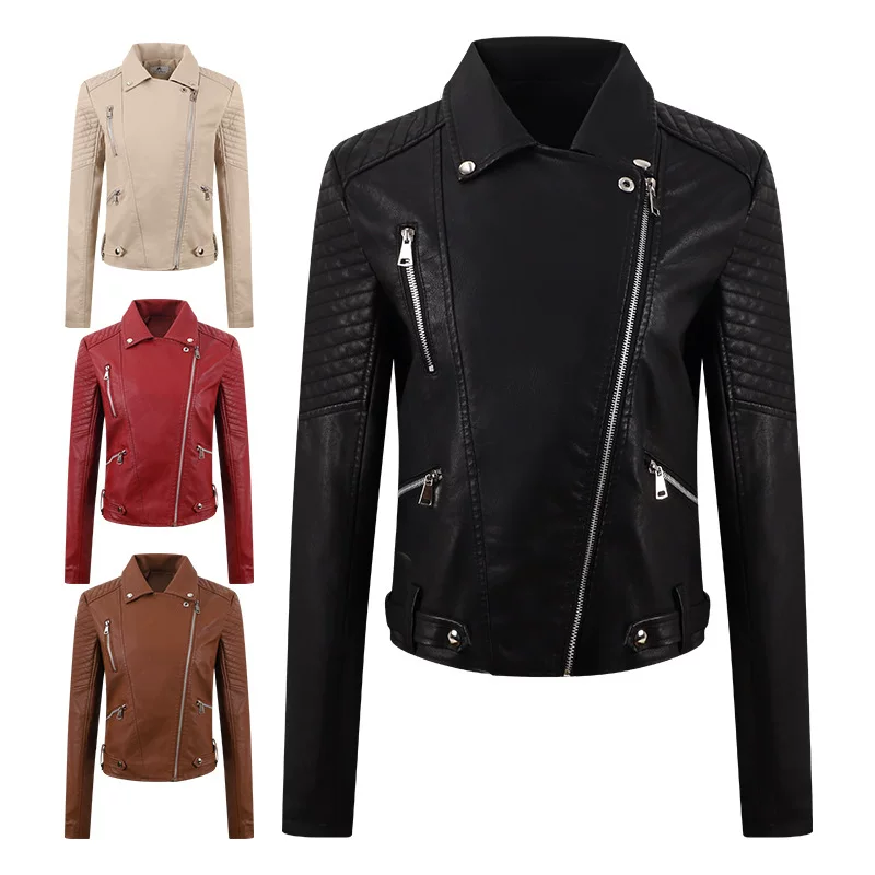Модный демисезонный из polyurethane короткий термобельё куртка, Amazon, slim fit