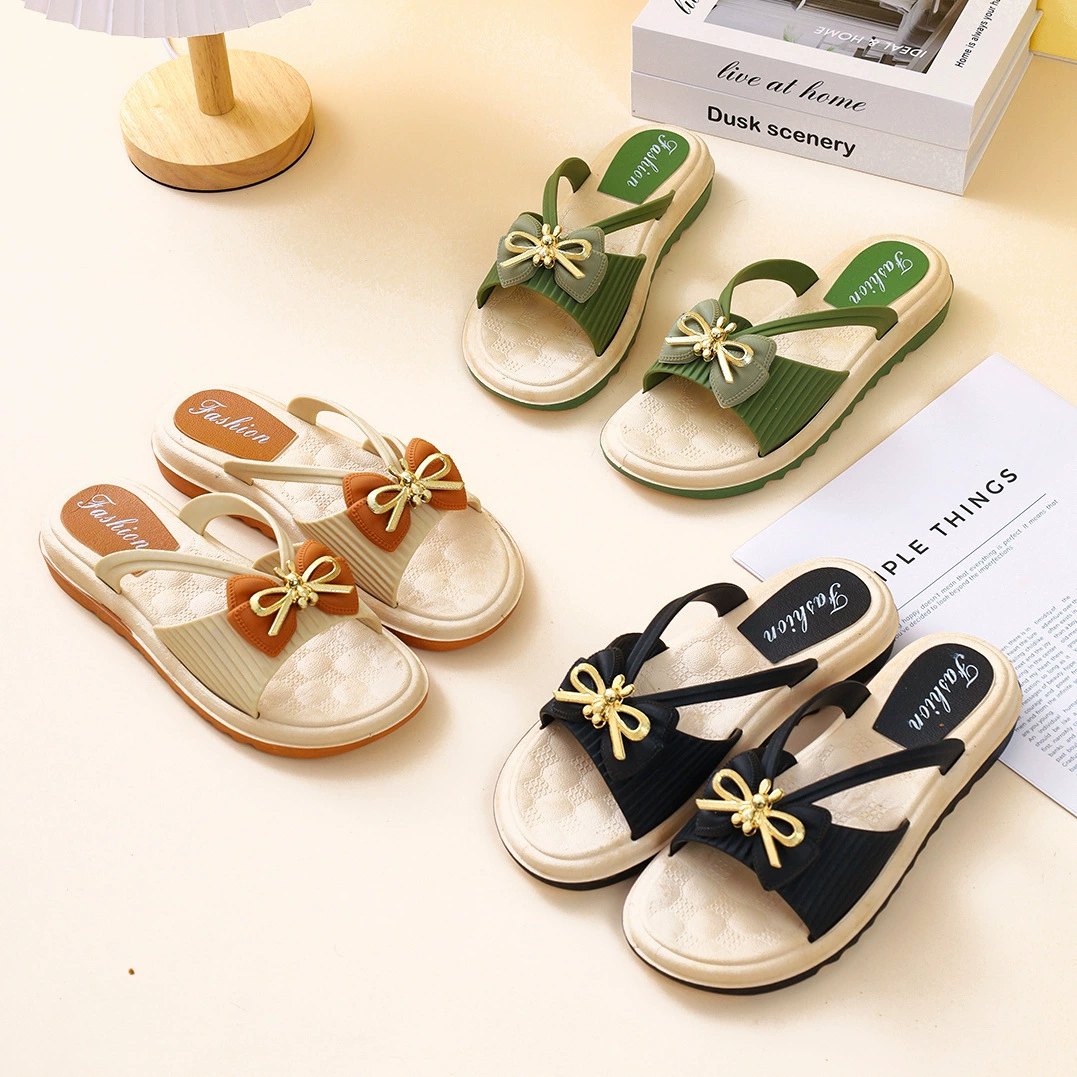Шлепанцы на платформе, обувь, нескользящие модные слайды, пляжная обувь, корейский стиль