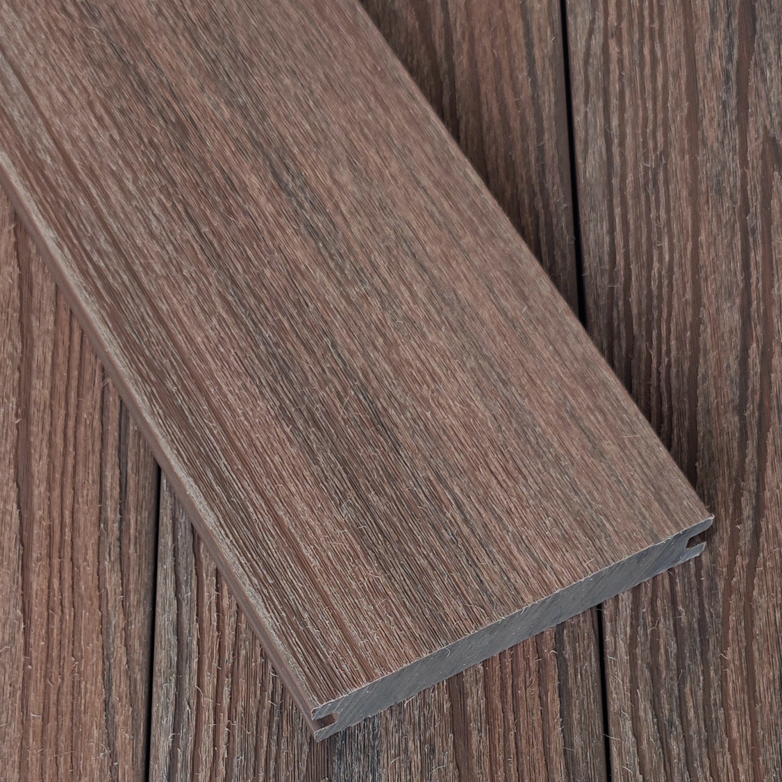 Wpc piso de plástico de madera hueca panel de pared exterior villa al aire libre tablero de madera de plástico ingeniería piso de madera de plástico al aire libre