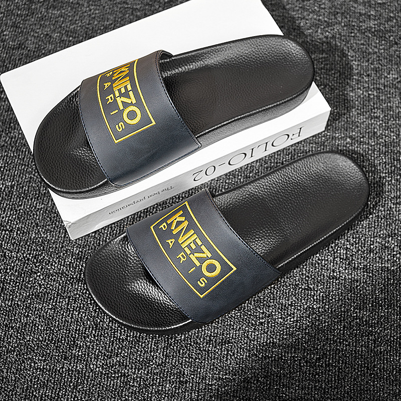 Pantuflas para hombre 2025 nuevo estilo explosivo sandalias de plataforma exterior zapatos de playa cómodos de gran tamaño