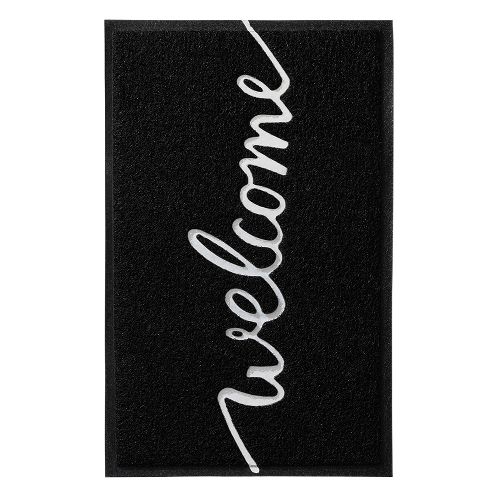 Transfronteriza fuente fábrica nórdica simple anillo de alambre de bienvenida piso alfombra mancha-resistente antideslizante alfombra de la puerta