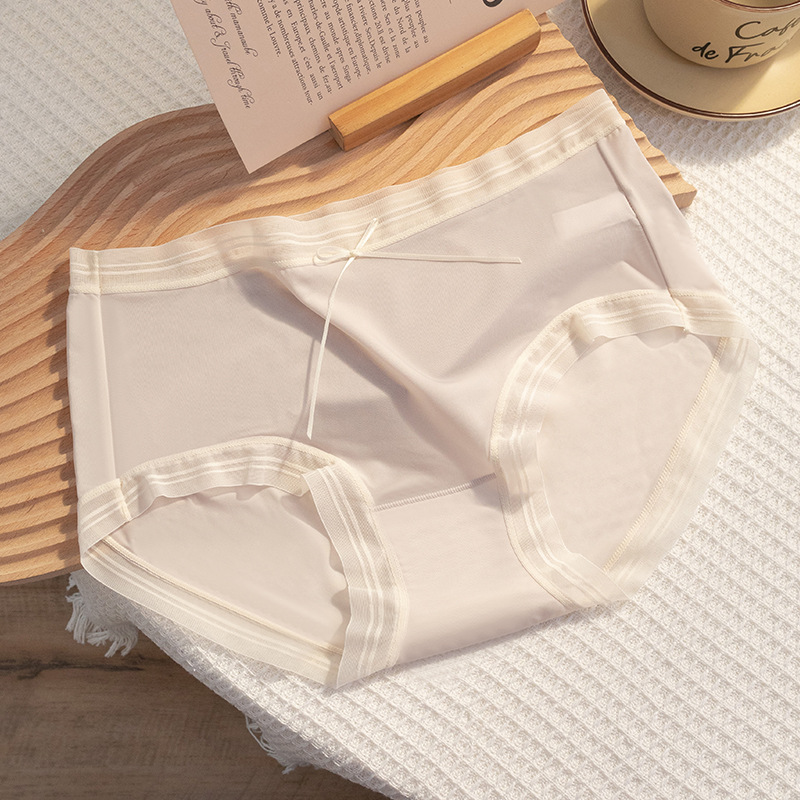 Mascarilla ultrafina, borde de encaje que no deja marcas, máscara de seda de hielo flotante, máscara fina de verano, ropa interior de secado rápido, refrescante