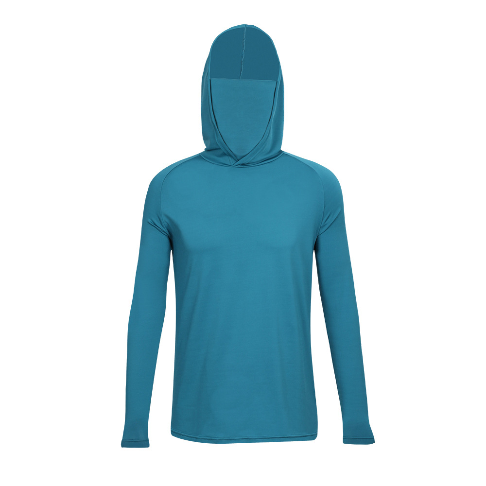 2026 acondicionamiento de verano abrigo protector solar al aire libre capuchon hielo chaqueta protector solar hombre máscara de pesca UV protector solar