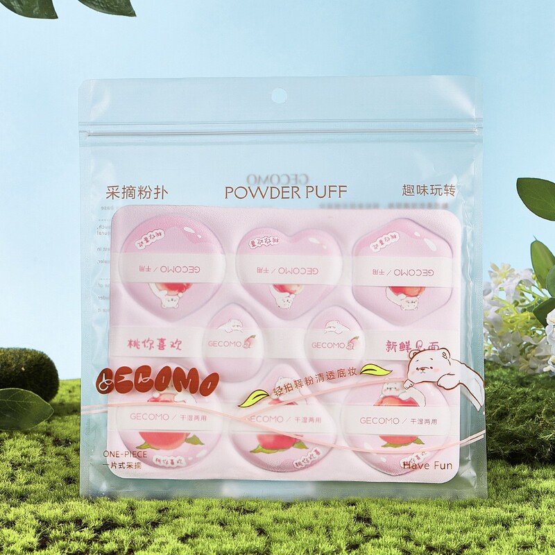 イヴェット かわいいウサギシリーズ Q爆弾マシュマロパウダーパフ ウェット＆ドライ両用 スーパーソフトノーファンデーション リキッドファンデーション メイクアップパフ|undefined