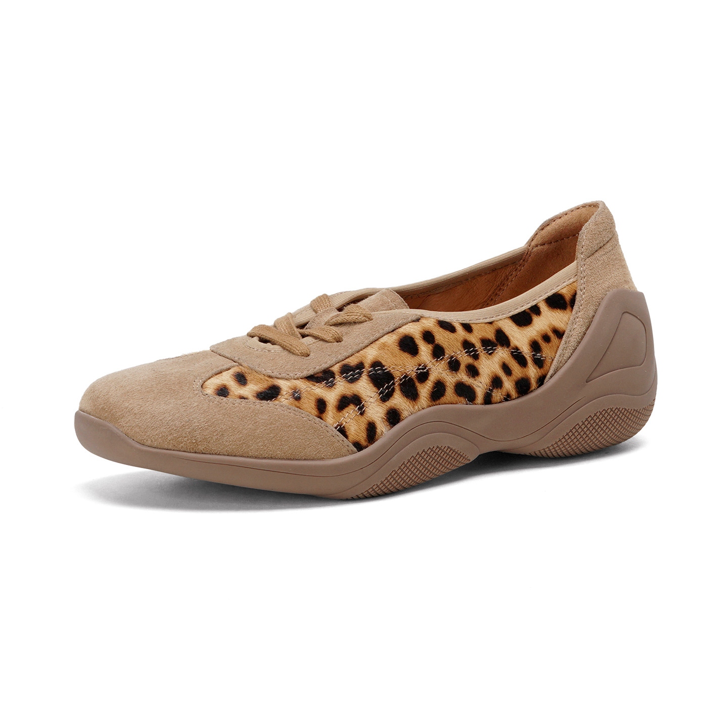 Giày sneaker nữ đế dày phối màu dây buộc phong cách Đức Huấn — đen chi tiết 15