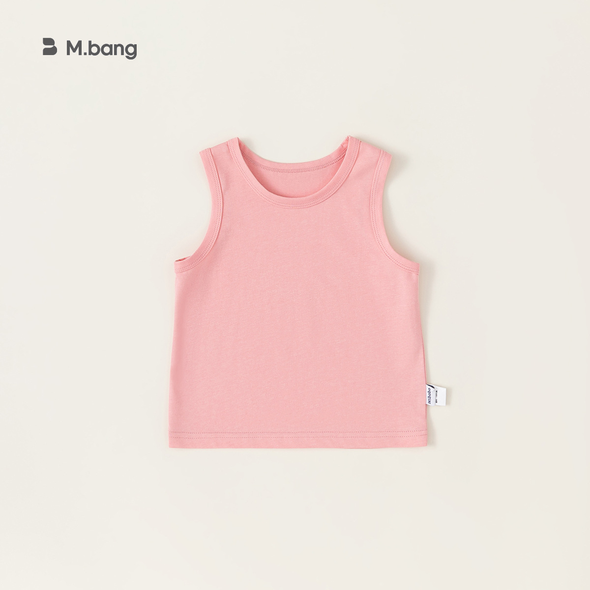 Chaleco para niños verano niñas color sólido camisola casual bebé sin mangas camiseta top XY24035
