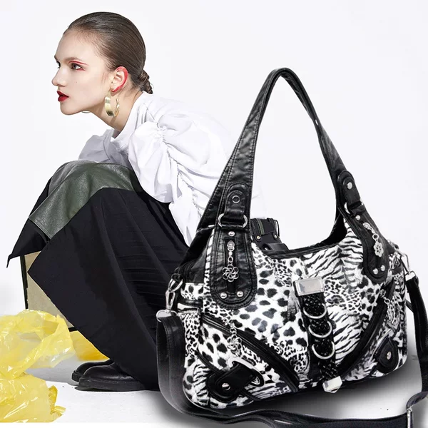Cross-Border Popular Foreign Trade Women's Bags, European and American Style Trendy Large-Capacity Shoulder Bags, Handbags, Crossbody Bags for Women Wholesale