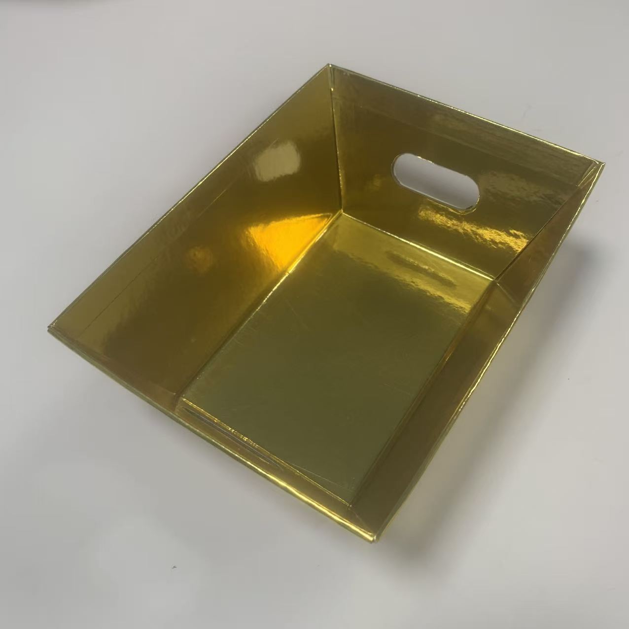 Caja de almacenamiento prefabricada del fabricante original, caja de regalo para frutas, caja de almacenamiento para snacks y artículos diversos, cesta de regalo creativa, caja de almacenamiento trapezoidal image 11