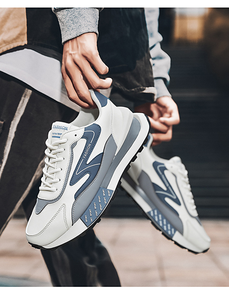 Turnschuhe Low Jogging Walking Schuhe Braun Camouflage Weiß Grau Blau Bohnen Milch Licht Kamel Weiß Gras Meer Salz Männer Laufschuhe_voghion.com