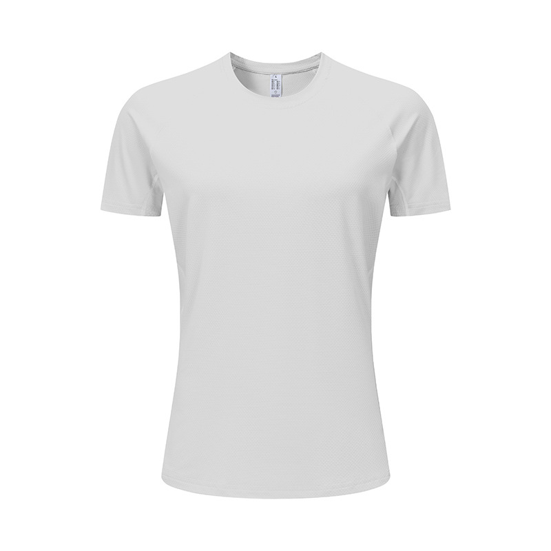 Ropa de hombre frío antibacteriano protección solar UV solona puro poliéster blanco algodón pesado camiseta de manga corta marca de moda personalizada