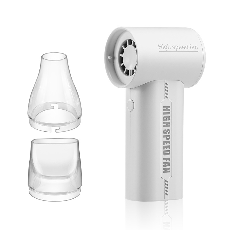 2025 ventilador de violencia transfronteriza ventilador de turbina secador de pelo de huracán sobrealimentado de alta velocidad aspirador ventilador de mano