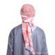 Arabic Headscarf Cross-Border New Red and White Plaid Men's Square Scarf Scarf Shawl High-End Ethnic Style Hat