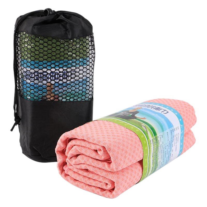 Machine Washable Colorful Yoga Mat Towel, Widened, Professional Non-Slip, Portable, Ultra-Fine Fiber, Cold-Proof Sports Yoga Mat Towel