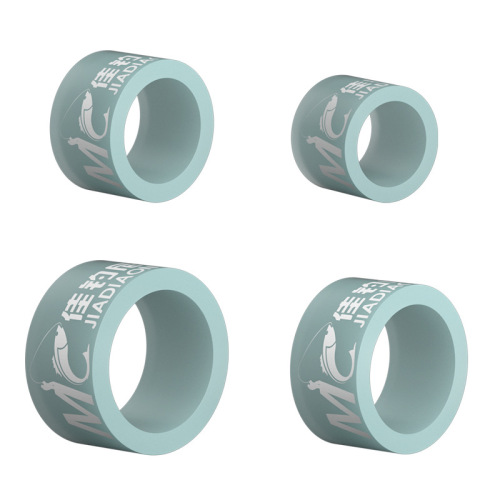 Jia Diaoni Silicone Rod Stopper, Luminous Rod Stopper Ring, Fishing Rod Non-Slip Ring, Universal O-Ring, Heavy-Duty Fishing Anti-Release Ring