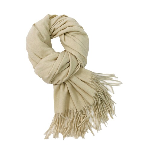 Scarf for women, solid color imitation cashmere shawl, neck scarf, warm, fashionable and trendy, versatile mid-length scarf for women with short beards wholesale