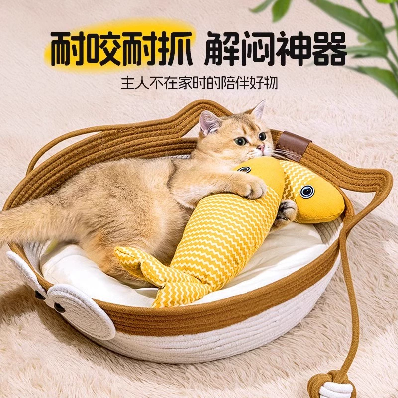 Кошачья игрушка кошачья мята имитация рыбы от привет, чтобы снять душный артефакт