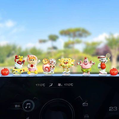 Car ornaments Squarepants car ornaments electric - multiple-styles-available-see-details-page-6-types-of-spongebob-squarepants-for-sports-peace-and-joy-free-traceless-stickers
