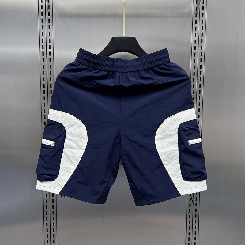 Trendy Brand Workwear Color Matching Quick-drying Shorts Men's Clearance Summer Thin Casual All-match Sports Pants Youth Beach Five Trendy Brand Workwear Color Matching Quick-drying Shorts Men's Clearance Summer Thin Casual All-match Sports Pants Youth Beach Five