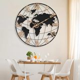 Беззвучные креативные ретро часы, художественный декор, (Трансграничная торговля), Amazon, европейский стиль