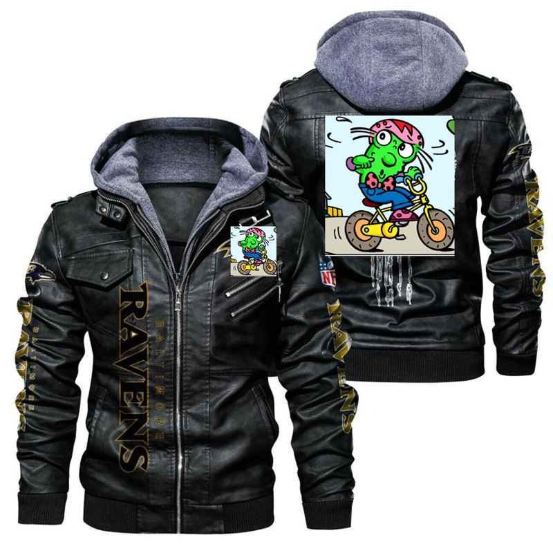 Men's Fleece-Lined Jacket with European Size, Car Logo, Pu Monster Animal Skin Jacket, Yema American Drama Jacket