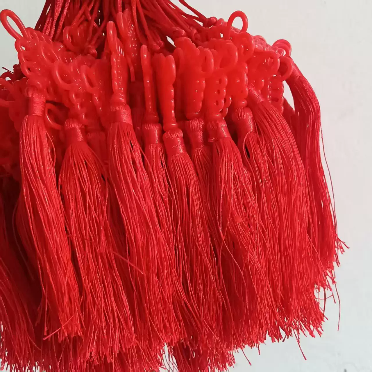 Новый акриловой пластик маленький китайский кулон с кисточкой большой красный праздничный кулон фонарь праздничный кулон