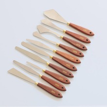 跨境60款焊接油画刀 油画刮刀 油画铲 调色刀 颜料刀