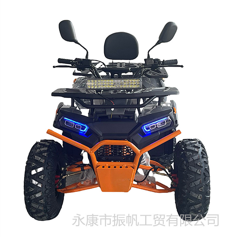 Motocicleta de playa de cuatro ruedas todo terreno 125cc para adultos motocicleta de nieve de ocio 4x4 bicicleta de montaña