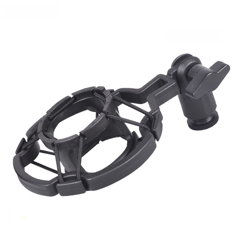 Manufacturer wholesale supply condenser microphone large diaphragm plastic stand capacitor hanging microphone plastic shock mount