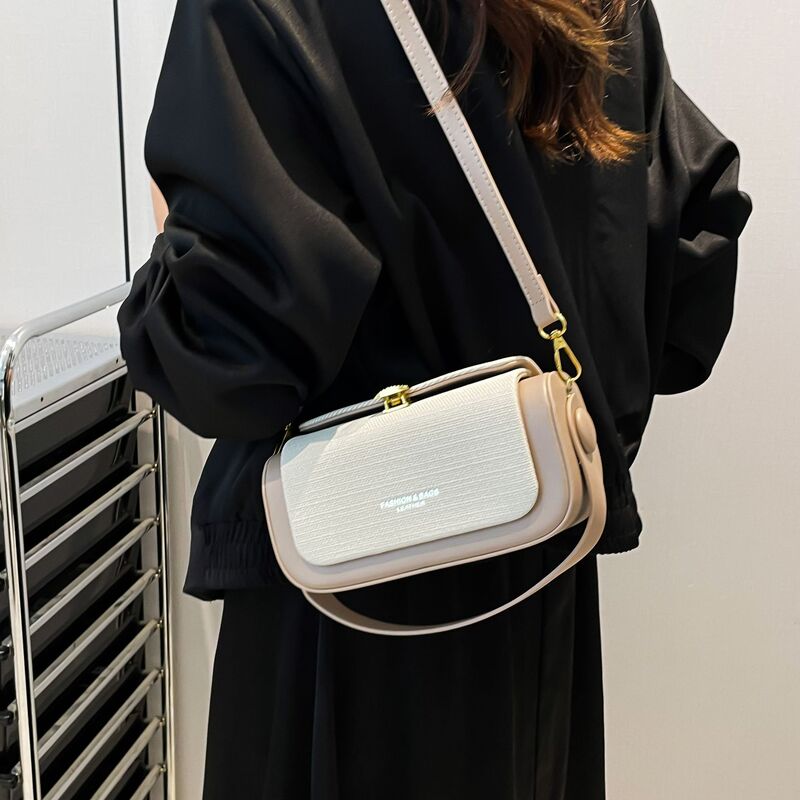 2025 新しいハイエンドの軽い高級ハンドヘルドボックスバッグ女性のクロスボーダーファッション多用途ショルダークロスボディバッグ|undefined