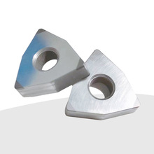 超硬CBN数控刀片WNGN080408-6S淬火钢氮化硼桃型PCD刀粒铸铁刀头