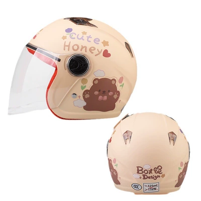 Motorcycle Safety Supplies: electric battery car helmet boys